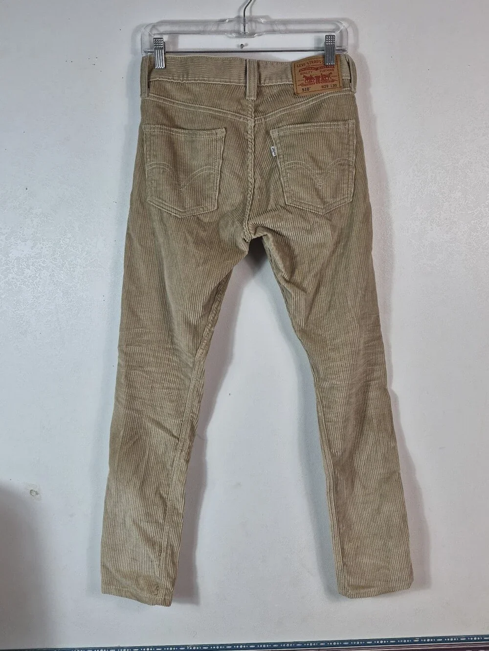 Levi's 510 Super Skinny Corduroy Pants Men's 29X30